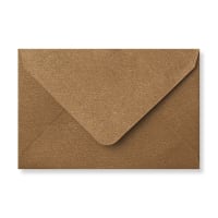 2.44 x 3.7 " Bronze Textured Silk 80lb Gummed Envelopes