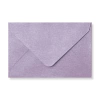 2.44 x 3.7 " Lilac Textured Silk 80lb Gummed Envelopes