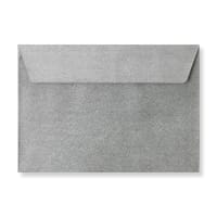C5 Silk Textured Silver Wedding Envelopes