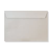 6.38 x 9.02 " Silver Grey Textured Silk 80lb Peel & Seal Envelopes