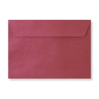 4.49 x 6.38 " Claret Textured Silk 80lb Peel & Seal Envelopes