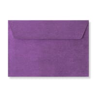 C6 Silk Textured Violet Wedding Envelopes