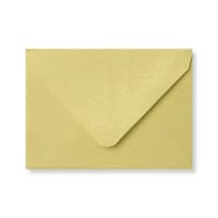 3.23 x 4.45 " Bean Green Textured Silk 80lb Gummed Envelopes