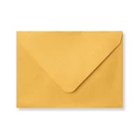 3.23 x 4.45 " Gold Textured Silk 80lb Gummed Envelopes