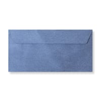 4.33 x 8.66 " Royal Blue Textured Silk 80lb Peel & Seal Envelopes