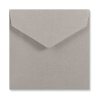 155x155mm Silver 120gsm Peel & Seal V Flap Envelopes