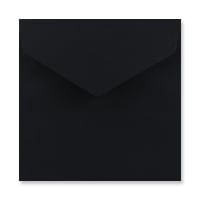 170x170  Black 120gsm Peel & Seal V Flap Envelopes