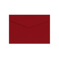 162x229mm C5 Dark Red Wallet V Flap P & S 110gsm Envelopes