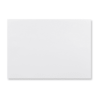 162x229mm C5 WHITE WALLET V FLAP P & S 110GSM