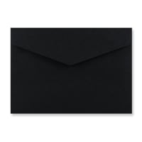 114x162mm C6 BLACK WALLET V FLAP P & S 120GSM 