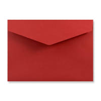 114x162mm C6 Dark Red Wallet V Flap P & S 110gsm Envelopes