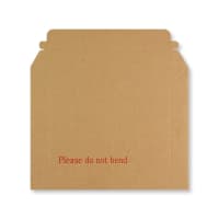 180x235 mm Capacity Book Mailer Flute Printed "Please do not bend"