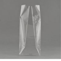 240mm Tall x 75mm Wide 55mm Gusset Cello Bag 30 micron 75x55 Base 