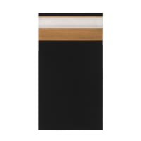 6.5 x 3.94 " Black Kraft Combelope light padded mailers Peel & Seal