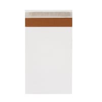 165x100mm White Eco Friendly Paper Padded Bags