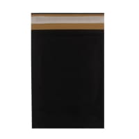 265x180mm Black Eco Friendly Paper Padded Bags