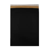 18.5 x 13.78 " Black Kraft Combelope light padded mailers Peel & Seal