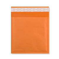 230mm x 230mm Orange Paper Bubble Bag P/S