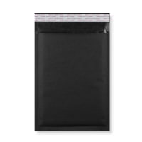 270mm X 190mm Black Paper Bubble Bag Peel & Seal