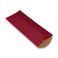 8.66 x 4.33 " Red Corrugated Pillow Box