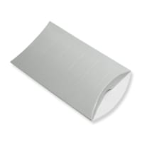 229x162 +30 Silver Corrugated Pillow Box