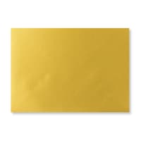 125x175mm METALLIC GOLD WALLET GUMMED PLAIN 100GSM WOVE