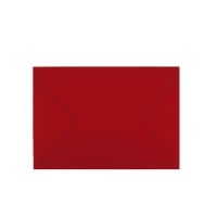 C6 Dark Red Die Cut Envelopes