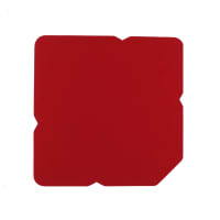 4.49 x 6.38 " Clariana Dark Red Die Cut 300gsm Envelopes