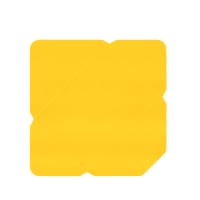 C6 Mid Yellow Die Cut Envelopes