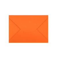 C6 Orange Die Cut Envelopes