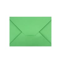C6 Pale Green Die Cut Envelopes