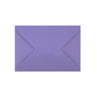 C6 Enveloppes découpées à l’emporte-pièce violettes