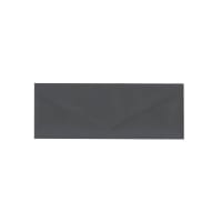 80x215mm DARK GREY 120GSM GUMMED V FLAP WALLET