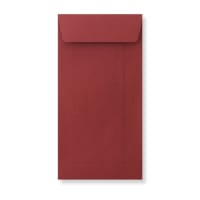 220x110mm Dark Red P/S Pocket 110gsm Envelope