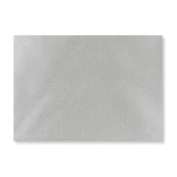 125x175mm METALLIC SILVER WALLET GUMMED PLAIN 100GSM WOVE