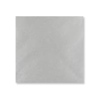 130x130mm METALLIC SILVER SQUARE GUMMED PLAIN 100GSM WOVE