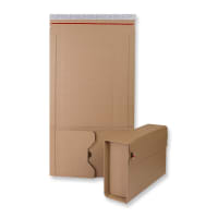 10.63 x 7.48 " Manilla Book Wrap Flute