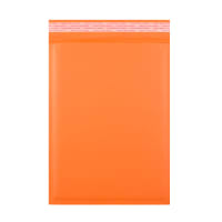 13.39 x 9.45 " Orange Kraft corragated mailers Peel & Seal