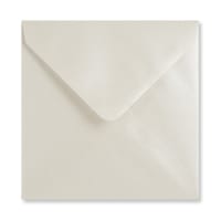 140x140mm Oyster Lustre Square Gummed Plain 90gsm Envelopes