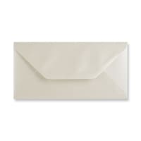 110x220mm DL Oyster Lustre Wallet Gummed Plain 90gsm Wove Envelopes