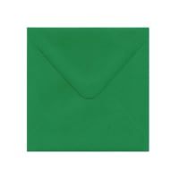 Dark Green 110mm Square Envelopes 120gsm