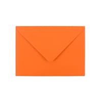 Oranje 125 x 175 mm enveloppen 120 g/m²