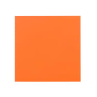 130x130mm CLARIANA ORANGE SQUARE 120GSM GUMMED V FLAP