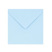Pale Blue 130mm Square Envelopes 120gsm
