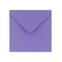 5.12 x 5.12 " Clariana Purple Square 80lb Gummed V Flap Envelopes