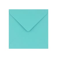 Robin Egg Blue 130mm Square Envelopes 120gsm