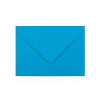 5.24 x 7.24 " Bright Blue Envelopes 80lb