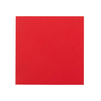 140x140mm CLARIANA BRIGHT RED SQUARE 120GSM GUMMED V FLAP