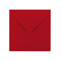 Dark Red 140mm Square Envelopes 120gsm