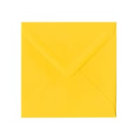 Mid Yellow 140mm Square Envelopes 120gsm